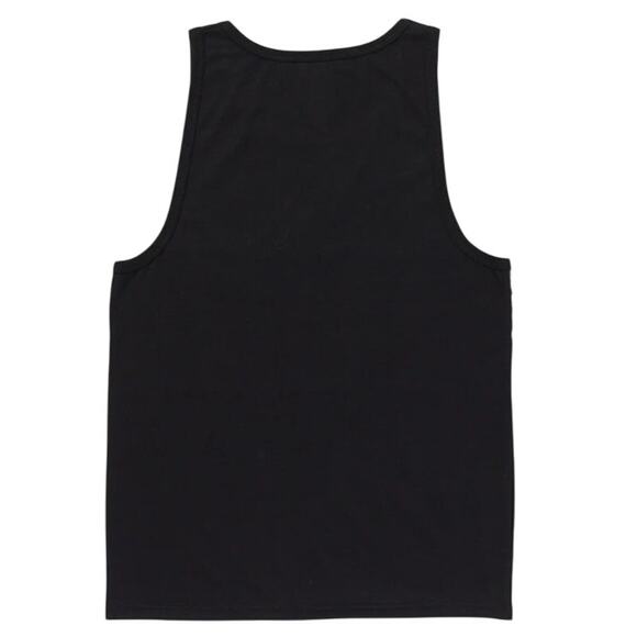 Volcom Summerside Floral Striped Tank Top Black - Picture 2 of 7